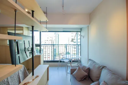 Apartamento com 1 Quarto para alugar, 25m² no Campo Belo, São Paulo