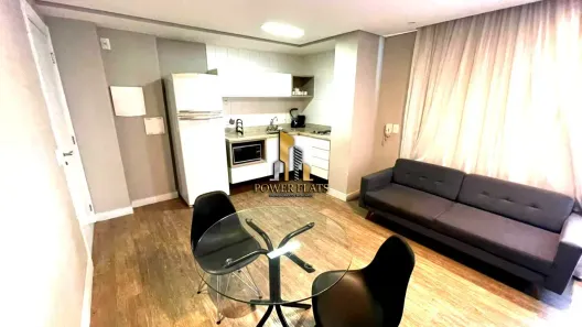 Flat com 1 Quarto para alugar, 42m² no Brooklin Paulista, São Paulo