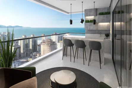 Apartamento com 3 Quartos à venda, 132m² no Centro, Itapema