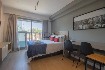 Apartamento com 1 Quarto para alugar, 29m² no Vila Cordeiro, São Paulo