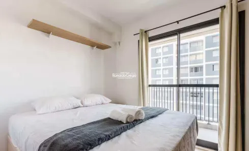 Flat com 1 Quarto para alugar, 23m² no Jardim das Acácias, São Paulo