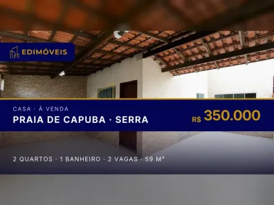 Casa com 2 Quartos à venda, 59m² no Praia de Capuba, Serra