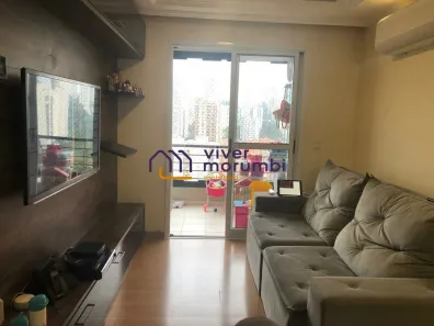 Apartamento com 2 Quartos à venda, 72m² no Paraíso do Morumbi, São Paulo