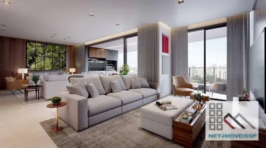 Apartamento com 4 Quartos à venda, 158m² no Cidade Monções, São Paulo