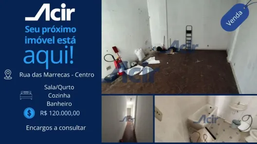 Apartamento com 1 Quarto à venda, 11m² no Centro, Rio de Janeiro