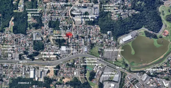 Lote/Terreno à venda, 707m² no Santo Inácio, Curitiba