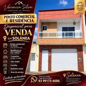Apartamento com 2 Quartos à venda, 81m² no Centro, Solânea