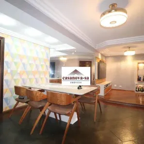 Apartamento com 3 Quartos para alugar, 175m² no Vila Bastos, Santo André