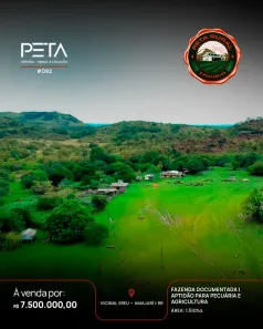 Fazenda/Sítio com 1 Quarto à venda, 15100000m² no , Amajari