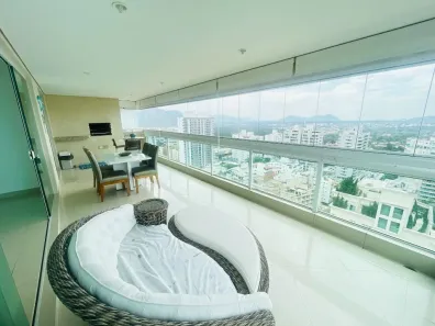 Apartamento com 3 Quartos à venda, 117m² no Enseada, Guarujá