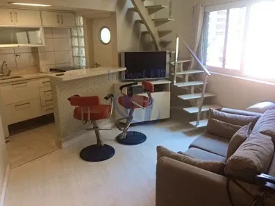 Apartamento com 1 Quarto para venda ou aluguel, 45m² no Vila Nova Conceição, São Paulo