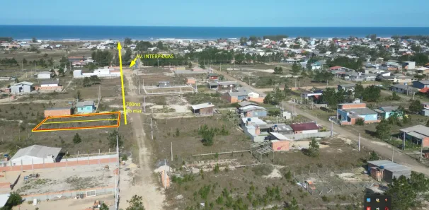 Lote/Terreno à venda, 300m² no Balneário Rosa do Mar, Passo de Torres