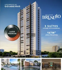 Apartamento com 3 Quartos à venda, 167m² no Duque de Caxias, Cuiabá