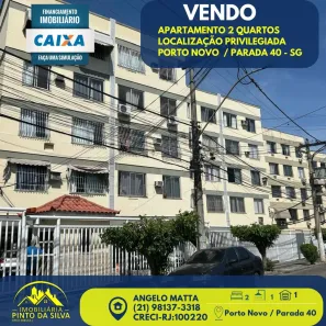 Apartamento com 2 Quartos à venda, 50m² no Porto Novo, São Gonçalo