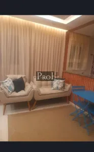 Apartamento com 2 Quartos à venda, 50m² no Vila Guaraciaba, Santo André