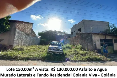 Lote/Terreno à venda, 150m² no Residencial Goiânia Viva, Goiânia