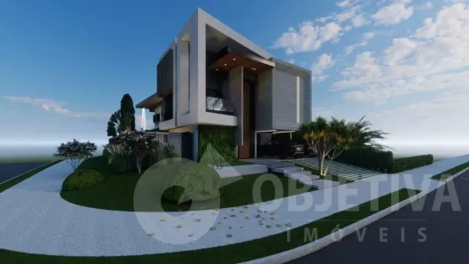 Casa de Condomínio com 4 Quartos à venda, 375m² no Nova Uberlândia, Uberlândia