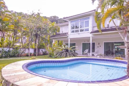 Casa de Condomínio com 4 Quartos à venda, 400m² no Balneário Praia do Pernambuco, Guarujá