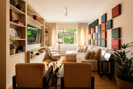 Apartamento com 3 Quartos para alugar, 108m² no Cambuí, Campinas