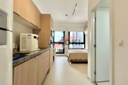Apartamento com 1 Quarto para alugar, 24m² no Vila Mariana, São Paulo