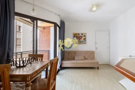 Flat com 1 Quarto para alugar, 39m² no Indianópolis, São Paulo