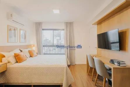 Apartamento com 1 Quarto à venda, 33m² no Sumaré, São Paulo
