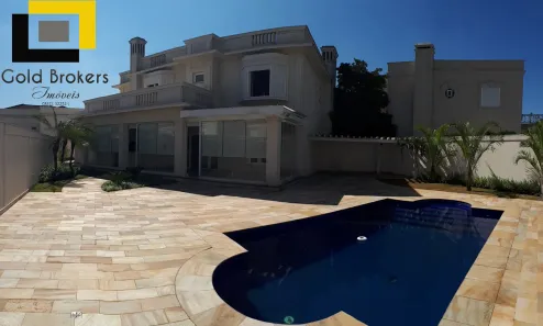 Casa de Condomínio com 4 Quartos para alugar, 407m² no Cidade Santos Dumont, Jundiaí