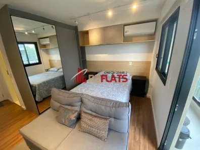 Flat com 1 Quarto para alugar, 26m² no Indianópolis, São Paulo