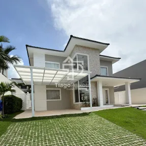 Casa de Condomínio com 4 Quartos à venda, 350m² no Alphaville (Abrantes), Camaçari