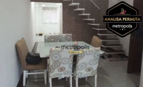 Sobrado com 3 Quartos à venda, 246m² no Vila Lisboa, Mauá