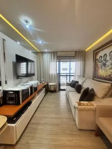 Apartamento com 3 Quartos para alugar, 93m² no Brooklin Paulista, São Paulo