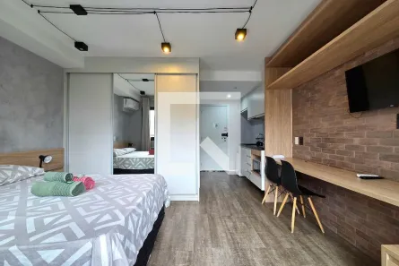 Kitnet com 1 Quarto à venda, 26m² no Indianópolis, São Paulo