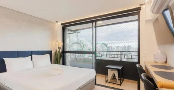 Apartamento com 1 Quarto à venda, 22m² no Jardim das Bandeiras, São Paulo