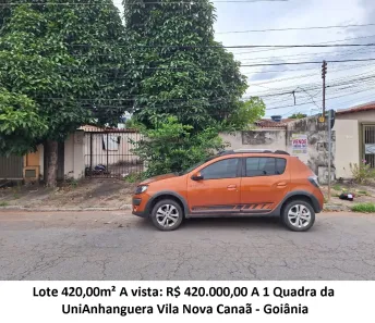 Lote/Terreno à venda, 420m² no Vila Canaã, Goiânia