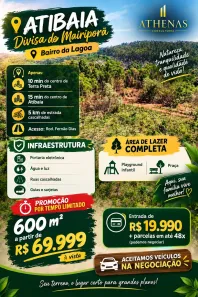 Lote/Terreno à venda, 600m² no Roseira, Mairiporã