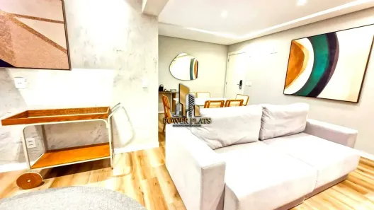 Apartamento com 2 Quartos para alugar, 65m² no Cidade Monções, São Paulo