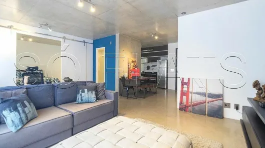 Flat com 1 Quarto para alugar, 70m² no Jardim das Acácias, São Paulo