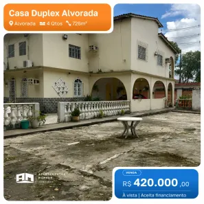 Sobrado com 4 Quartos à venda, 726m² no Alvorada, Manaus