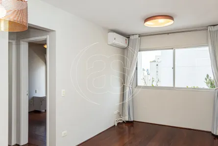 Apartamento com 1 Quarto para alugar, 44m² no Indianópolis, São Paulo