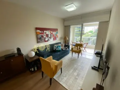 Flat com 2 Quartos para alugar, 75m² no Cidade Monções, São Paulo