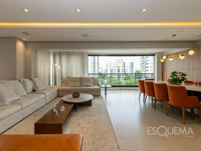 Apartamento com 3 Quartos para venda ou aluguel, 220m² no Indianópolis, São Paulo