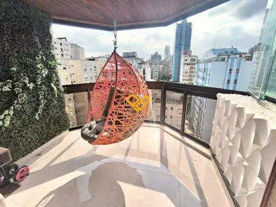 Cobertura com 3 Quartos para alugar, 187m² no Aparecida, Santos