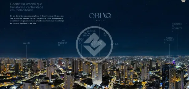 Flat com 2 Quartos à venda, 35m² no Setor Bueno, Goiânia