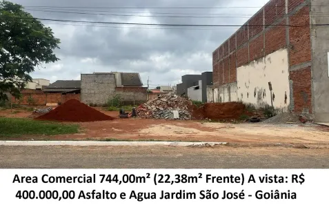 Lote/Terreno à venda, 744m² no Jardim São José, Goiânia