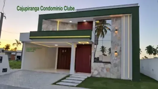 Casa de Condomínio com 3 Quartos à venda, 156m² no Cajupiranga, Parnamirim