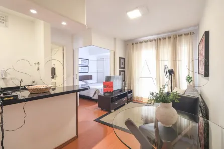 Flat com 1 Quarto à venda, 35m² no Moema, São Paulo