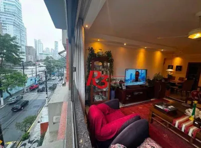 Apartamento com 3 Quartos à venda, 157m² no Boqueirão, Santos