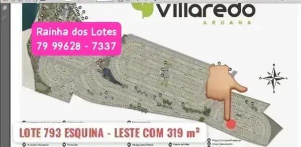 Lote/Terreno à venda, 319m² no Robalo, Aracaju