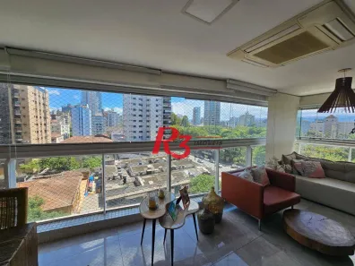 Apartamento com 3 Quartos para alugar, 280m² no Aparecida, Santos
