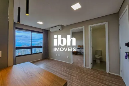 Apartamento com 1 Quarto para alugar, 54m² no Vila da Serra, Nova Lima